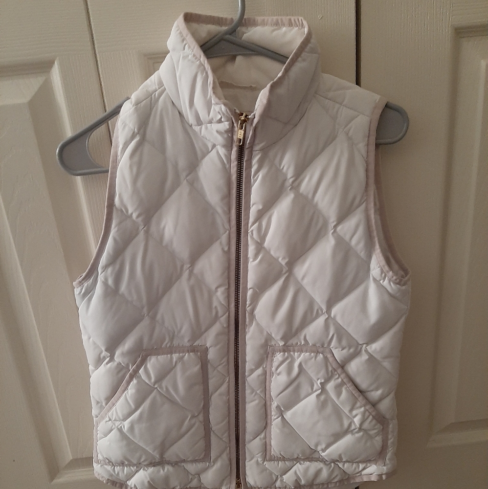 EUC Size XS White Vest